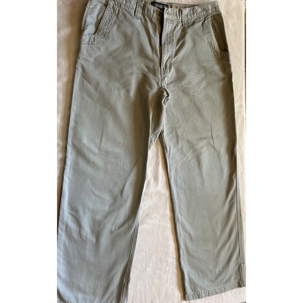 Mountain Khakis Teton Twill Mens Pant Size 34x30 in Sand Outdoor, casual, hiking